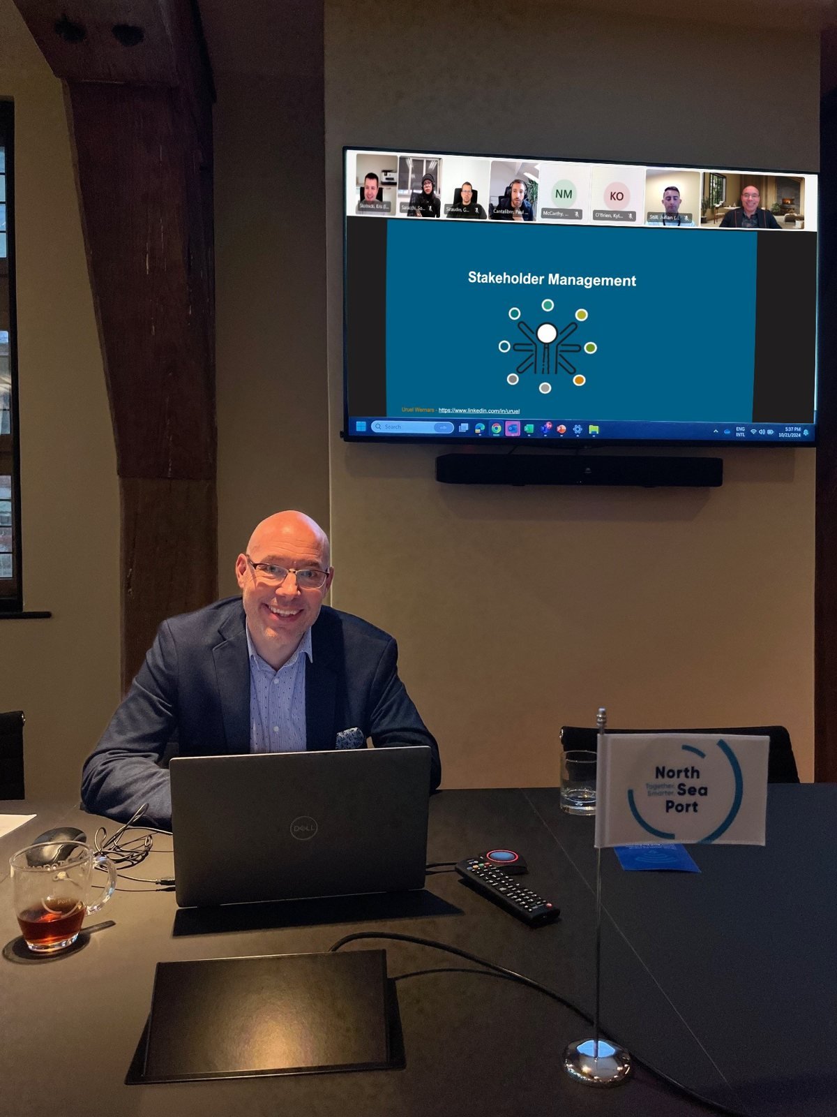 Uruel leidt een online training stakeholder management